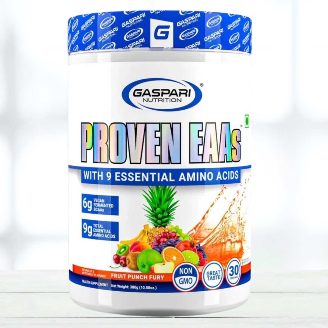 Gaspari Nutrition Proven EAAs 30 Servings Fruit Punch Flavor