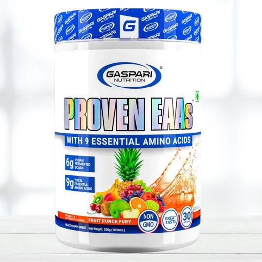 Gaspari Nutrition Proven EAAs 30 Servings Fruit Punch Flavor