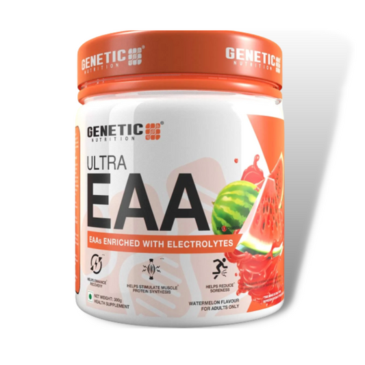 Genetic Nutrition Ultra EAA Essential Amino Acids 30 Serving Watermelon  Flavor