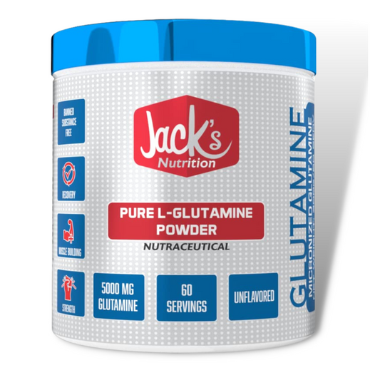 Jack's Nutrition 100% Pure Micronized Glutamine 300gm-60 Servings