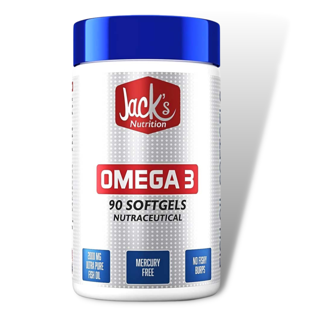 Jacks Nutrition Omega 3 90 Softgels