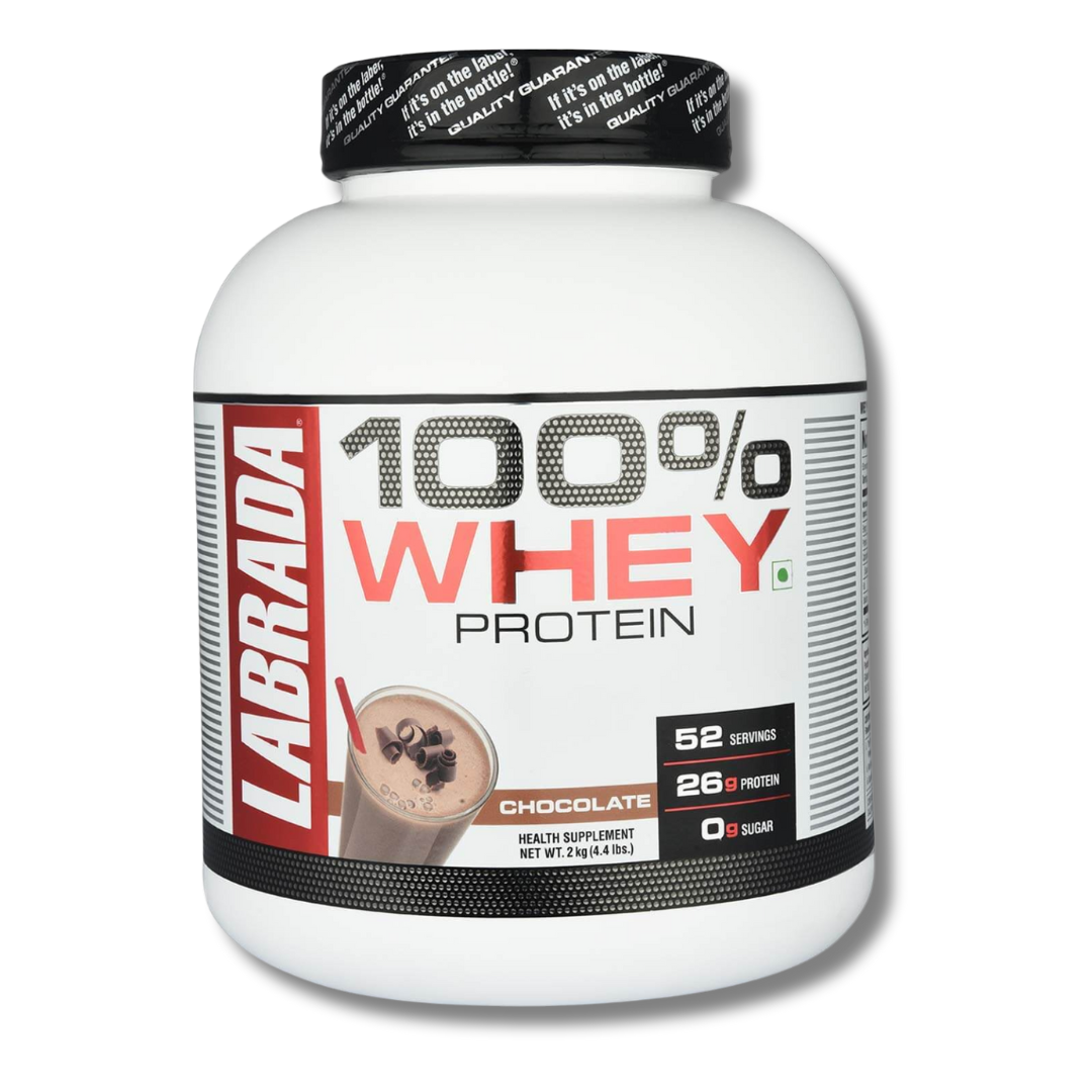 Lab Rada's Labrada 100% Whey Protein 4lbs Chocolate Flavor – The Muscle Kart