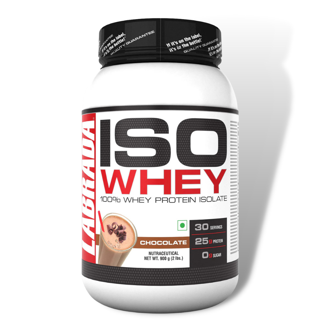 Labrada ISO WHEY 100% Whey Protein Isolate 1kg Chocolate Flavor
