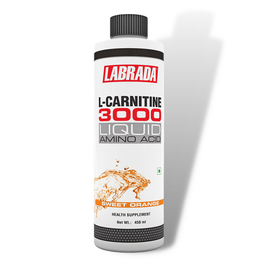 Labrada L Carnitine 3000 Liquid, 450 ml, Sweet Orange Flavour