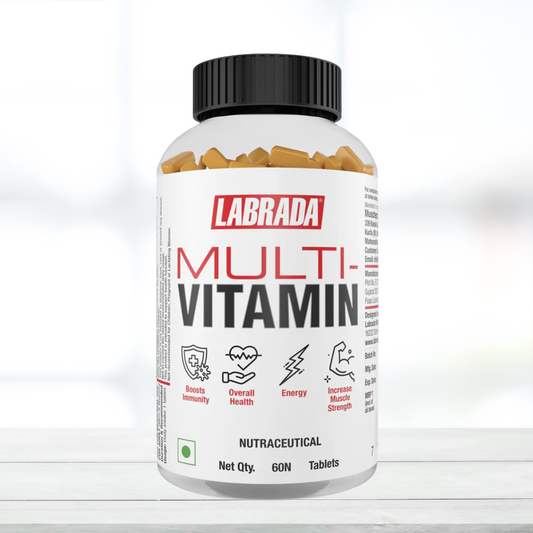 Labrada Multivitamin Tablets – 60 Tabs | Daily Essential Vitamins & Minerals