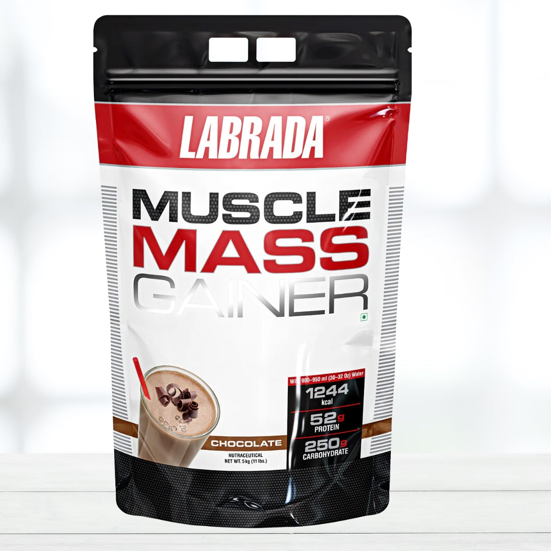 Labrada Muscle Mass Gainer 11lbs Chocolate Flavor - The Muscle Kart.com