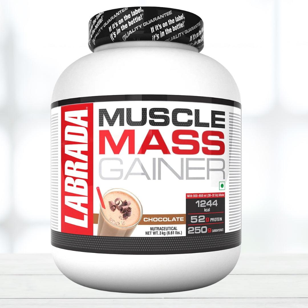 Labrada Mass Gainer Chocolate 6lbs | Weight Gainer with Protein & Carbs | Imported by MPN