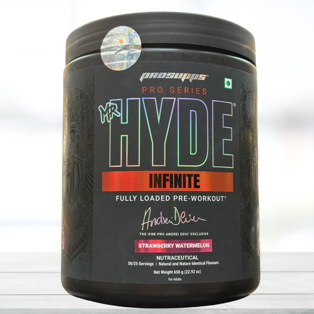 Mr. HYDE Infinite Pre-Workout | Fully Dosed Formula | 50 Servings | High Energy & Focus | Official Imported