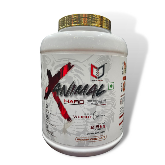 Muscle Doctor New Animal HARD CORE Weight Mass Gainer Vanilla 2.5 kg 31 Servings