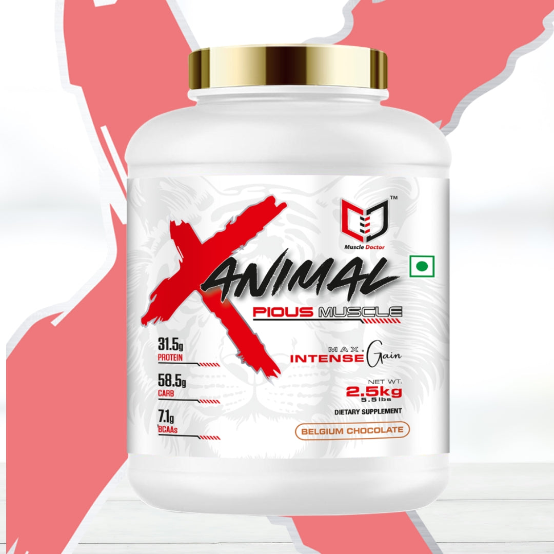 Muscle Doctor Pious Muscle Gainer 2.5kg Milk Chocolate - The Muscle Kart.com
