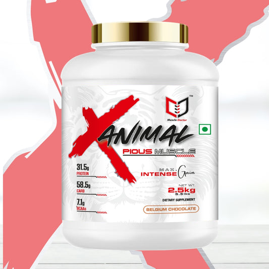 Muscle Doctor Pious Muscle Gainer 2.5kg Milk Chocolate