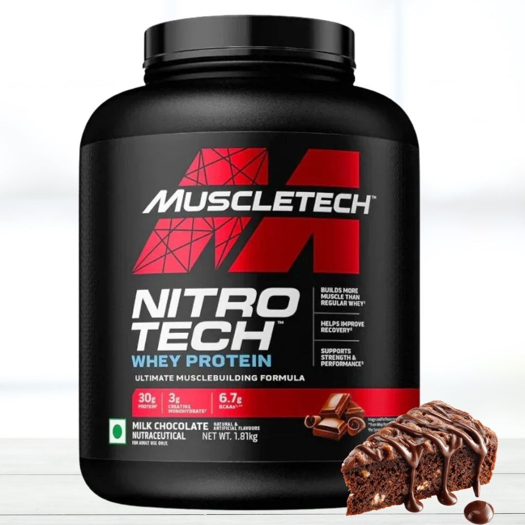 MuscleTech Nitro Tech Performance Series 4 Lbs With MT Verify - The Muscle Kart.com