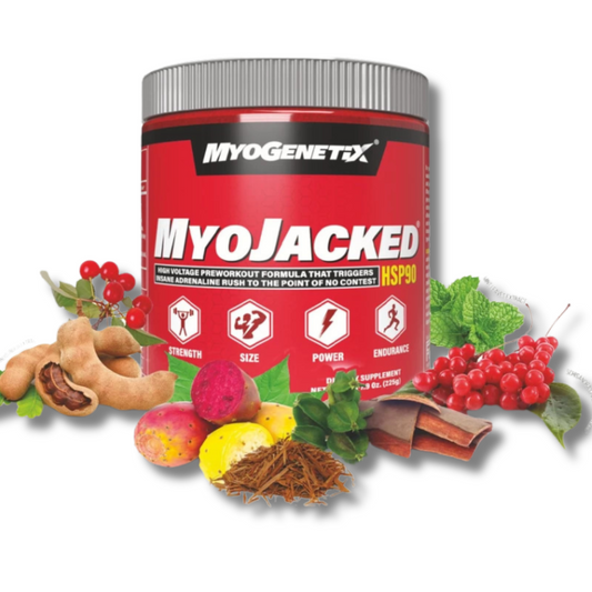 Myogenetix MYOJACKED® HSP90 7.9 Oz. (45 Servings) Havana Club Mojito Flavour