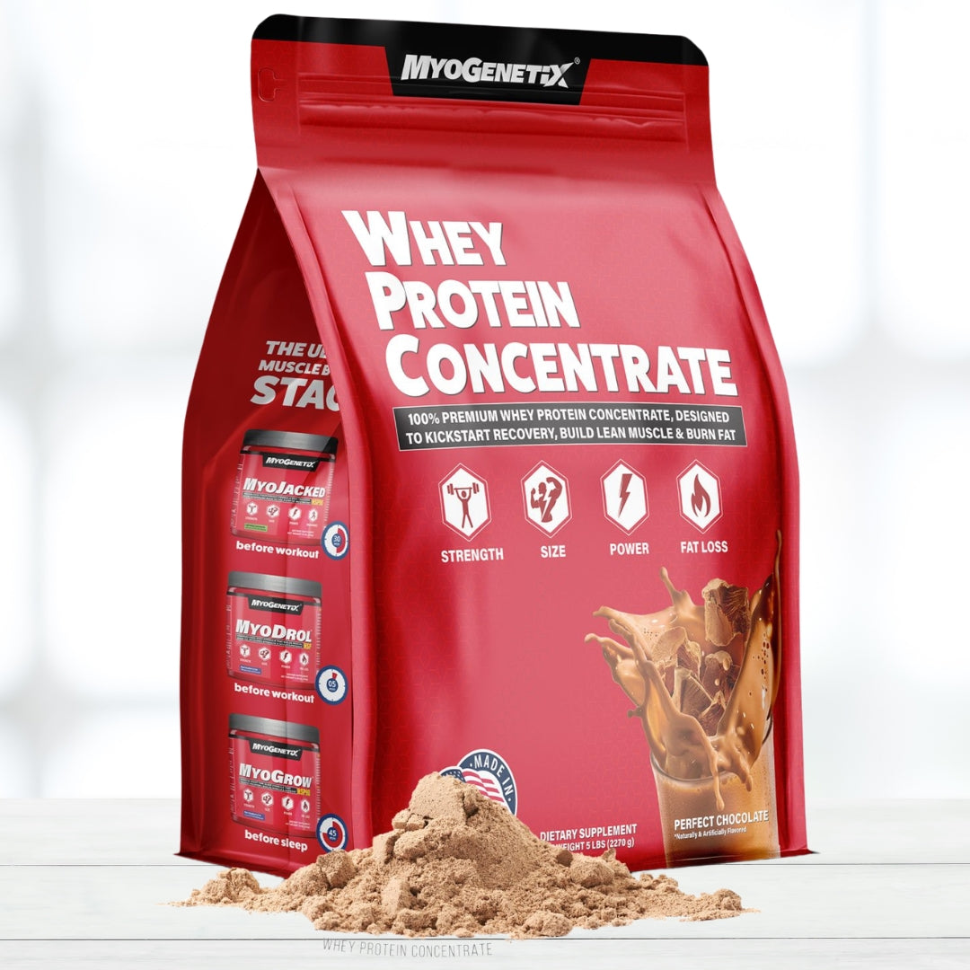 Myogenetix Whey Protein Concentrate 76 Serving With Scan Verify