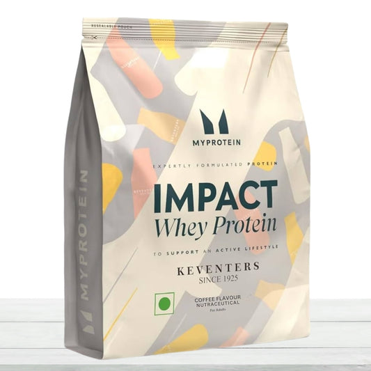 Myprotein Impact Whey Protein Powder 1kg (2.2 lb) - Keventers | 21g Protein | Fast Absorption