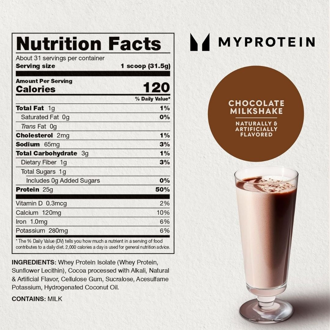 Myprotein Impact Whey Protein Powder 1kg (2.2 lb) - Keventers | 21g Protein | Fast Absorption