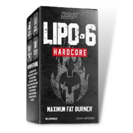 Nutrex Lipo-6 Hardcore Fat Burner 60 Capsules