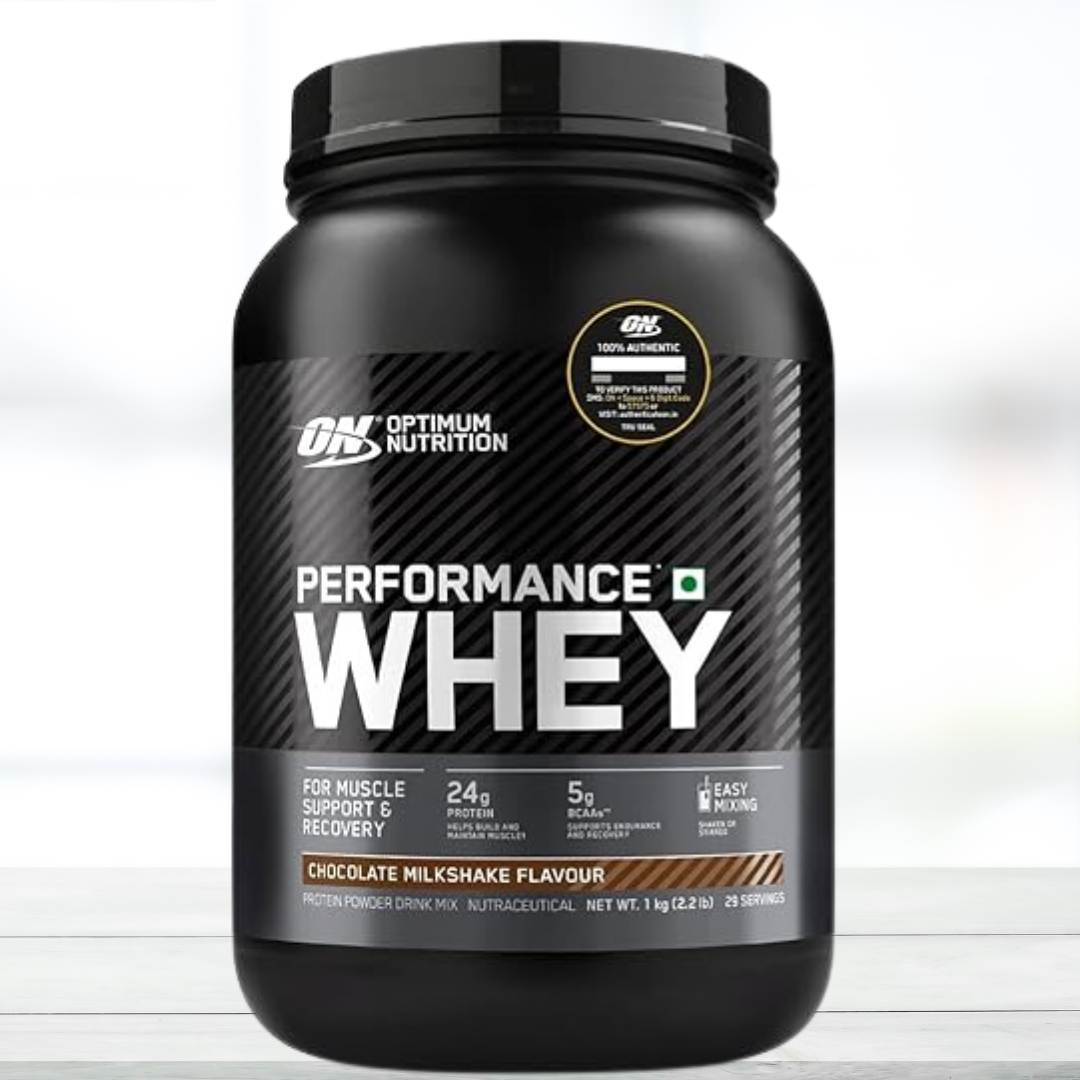 Optimum Nutrition Performance Whey Protein Powder Blend with Isolate 2kg – Double Rich Chocolate