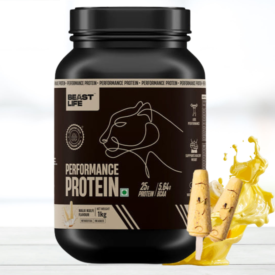 Performance Fermented Yeast Protein UltraSorb Tech 1kg Malai Kulfi | Plant Protein | High Protein | Muscle Recovery