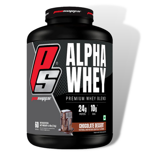 ProSupps Alpha Whey Protein 2KG - 60 Servings, Chocolate Dessert Flavor