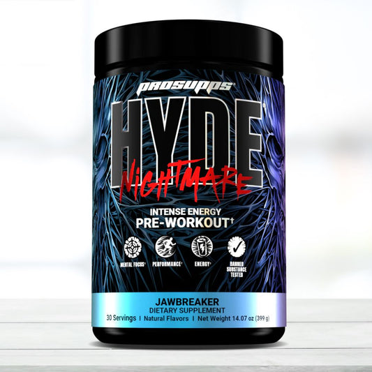 Prosupps Hyde Nightmare Intense Pre Workout 30 servings Jawbreaker Flavor