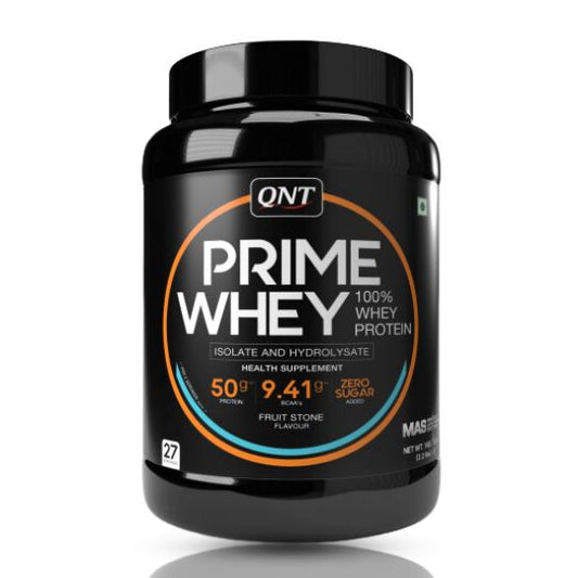 QNT Prime Whey 1 kg, Flavor- Fruit Stone