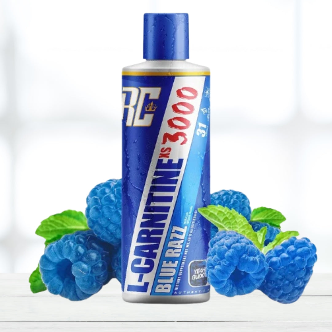 Ronnie Coleman L-Carnitine XS 3000 mg 473ml Blue Raaz Flavor By GMC - The Muscle Kart.com