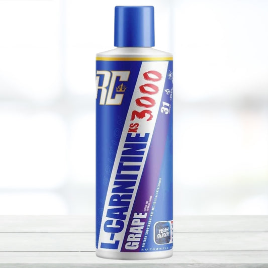 Ronnie Coleman L-Carnitine XS 3000 mg 473ml Grape Flavor Imported By GMC