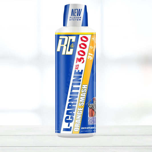 Ronnie Coleman L-Carnitine XS 3000 mg Liquid Orange Smash | 31 Servings | Supports Energy Metabolism |