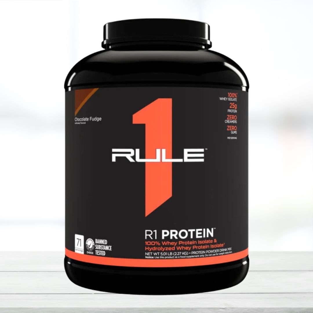 Rule 1 R1 Protein HYDRO/ISO Protein  Flavour - Chocolate Fudge With Official Importer MRP