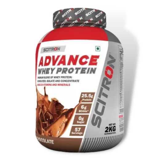 SCITRON Advance Whey Protein 57 Servings 2kg Kulfi Flavor