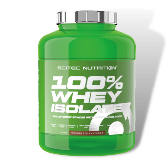 Scitec Nutrition 100% Whey Isolate 2kg 80 Servings Chocolate Flavor