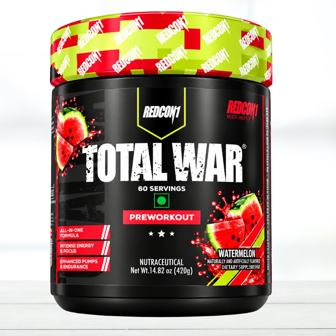 Redcon1 Total War Pre Workout 60 Servings –  WATERMELON FLAVOUR