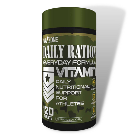 WarZone Daily Ration Multi Vitamin 120 Tablets
