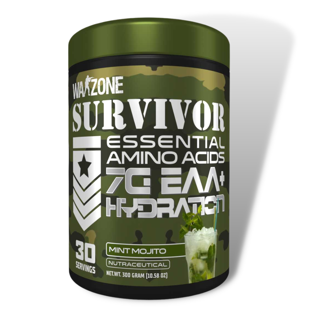 WarZone Survivor EAAS 7g EAA + Hydration Mint Mojito Flavor