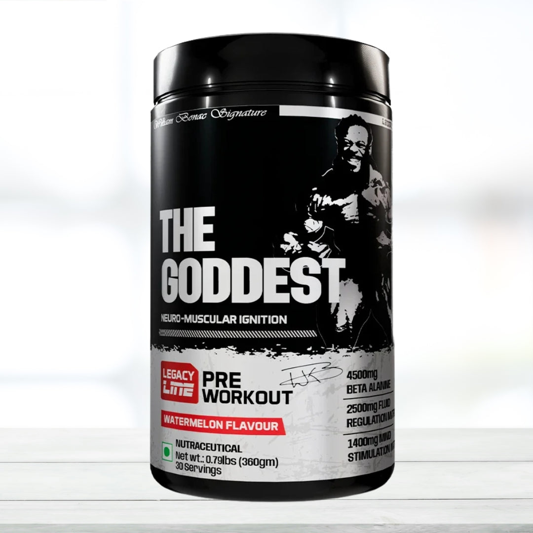 William Bonac The Goddest Pre-Workout – High-Stim Energy, Focus & Endurance – 30 Servings