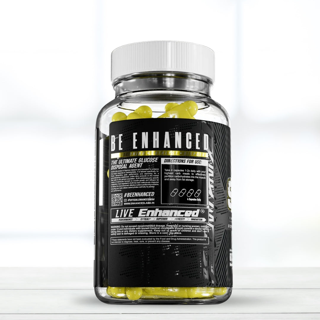 Enhanced Athlete Slin (Carbs Into Muscle) Fat Burner 60 Capcules