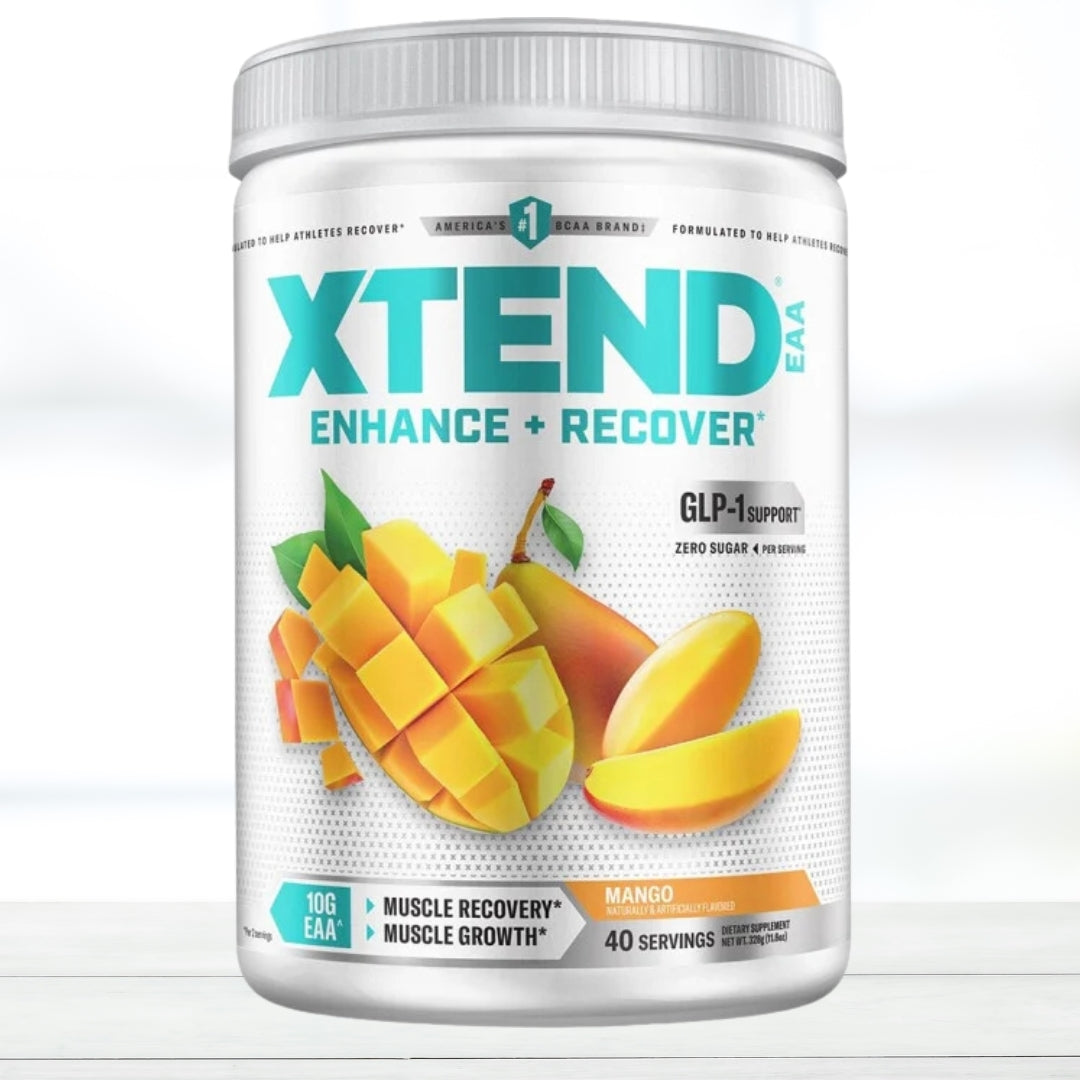 XTEND EAA Essential Amino Acids Powder | Amino Acid Supplement for Workout & Recovery | mango flavour
