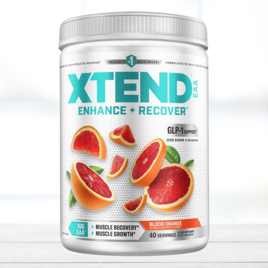 XTEND EAA Essential Amino Acids Powder | Amino Acid Supplement for Workout & Recovery | blood orange flavour