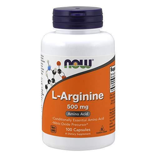Now Foods L-arginine 500mg - 100 Capsules - The Muscle Kart.com