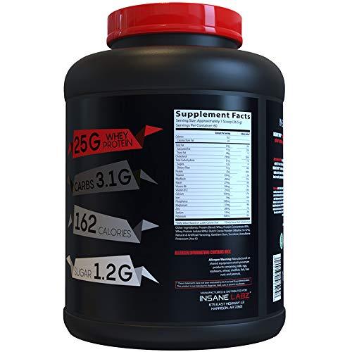 Insane Labz INSANE Whey Protein (2.2kg) (Chocolate) Imported By MPN - The Muscle Kart.com
