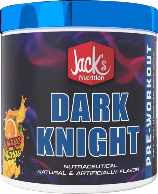 Jack's Nutrition Dark Knight Pre Workout 30 Servings (Orange Mango)