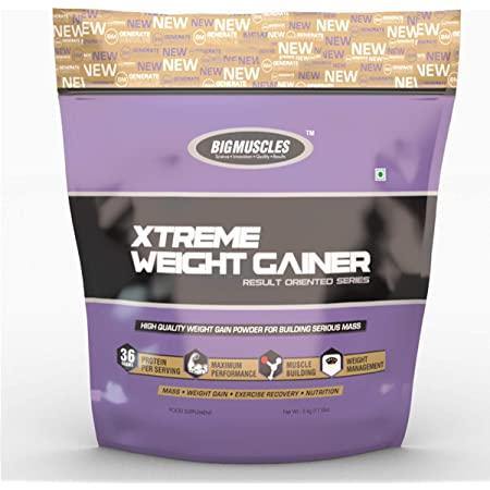 Bigmuscles Nutrition Xtreme Weight Gainer 11 Lbs Malt Chocolate - The Muscle Kart.com