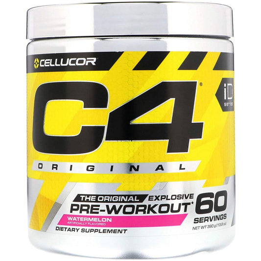 Cellucor C4 Pre Workout Explosive Energy 60 Servings Watermelon importer Anabollic Nation - The Muscle Kart.com