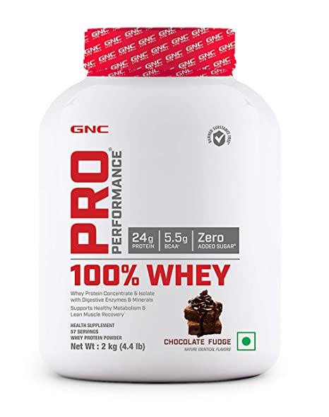 GNC Pro Performance 100% Whey Protein 4lbs - The Muscle Kart.com