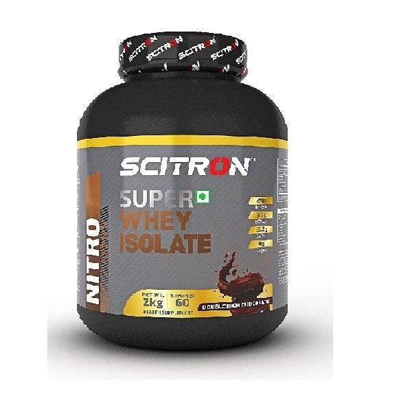 Scitron Nitro Series SUPER WHEY ISOLATE Double Rich Chocolate - The Muscle Kart.com
