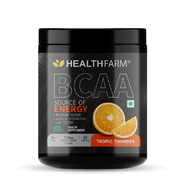 Health Farm BCAA Source Of Energy 180gm Strawberry Mango