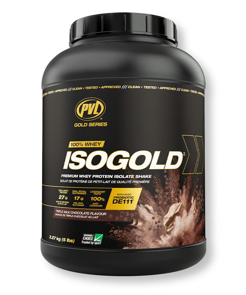 PVL Gold-Series IsoGold 2.27kg Flavor - Chocolate - The Muscle Kart.com