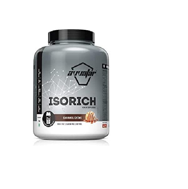 AVVATAR ISORICH | 2 KG | Chocolate Flavour | Made With 100% Fresh Cow's Milk - The Muscle Kart.com