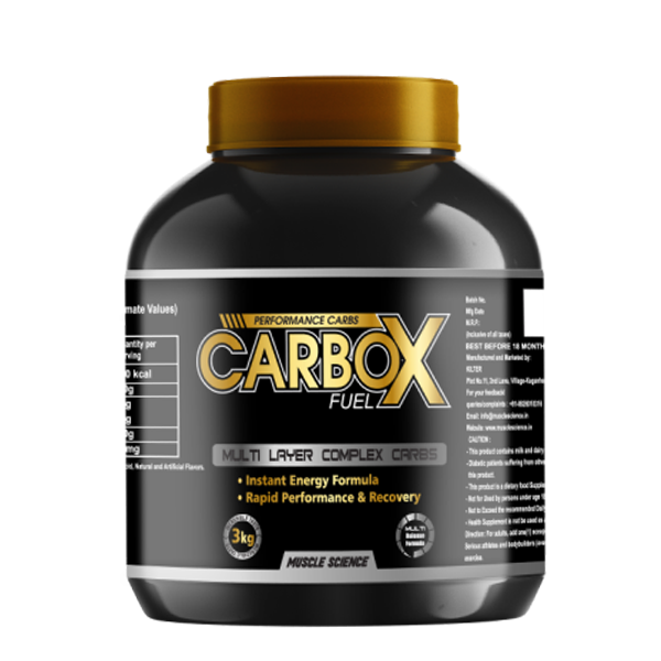 Muscle Science CarboX 3kg Mango - The Muscle Kart.com